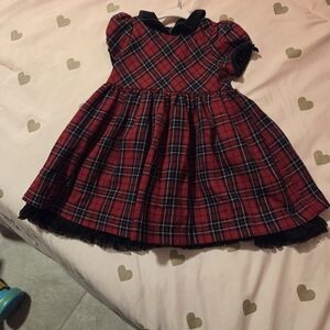 Plaid Holiday Dress